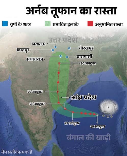 Cyclone Arnab Cyclone Arnab का बंगाल की खाड़ी से आंध्र प्रदेश तट की ओर बढ़ता तूफानी सिस्टम।