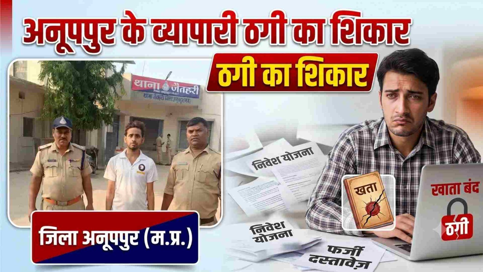 व्यापारियों को बनाया निशाना, फर्जी वेबसाइट पर दिखाया था मुनाफा, 14 लाख वापस मिले, आरोपी गिरफ्तार 